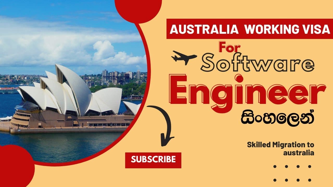 Working visa for software engineer | Skilled Migration to australia | Sinhala