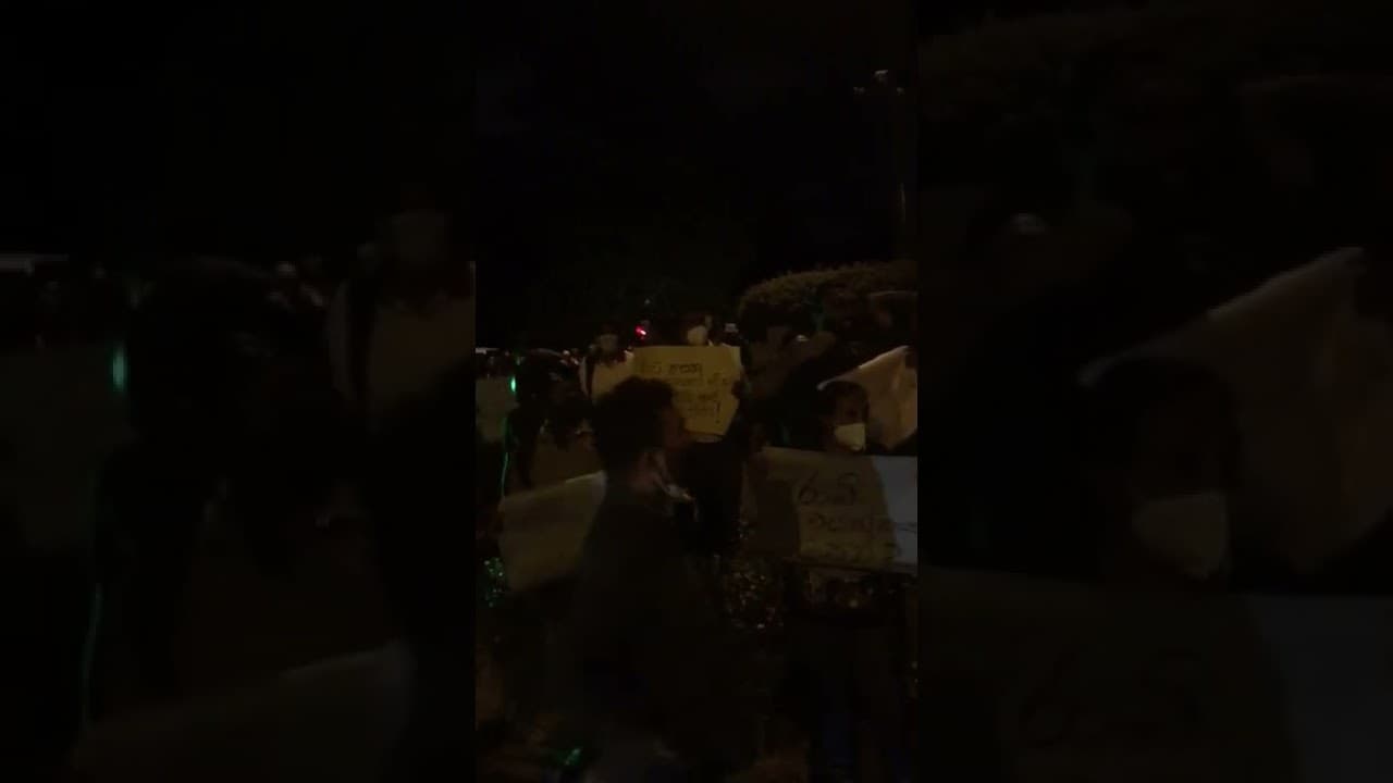 Mara haula gedara pala | sri lanka protest | Viharamahadevi park | #shorts