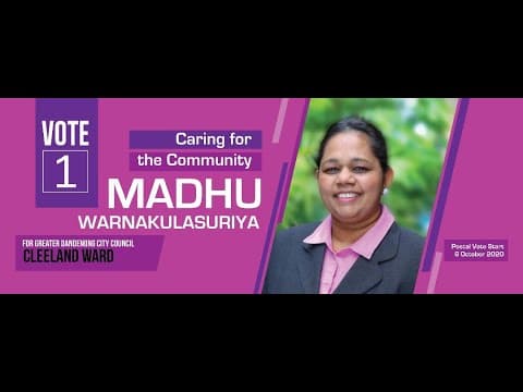 Madhu Warnakulasuriya for Cleeland Ward | Community Connect Program